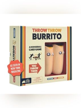 🆕 Throw Throw Burrito Dodgeball Card Game